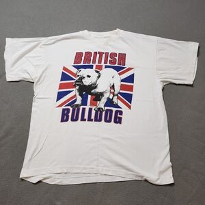 Vintage British Bulldog T-Shirt Men’s Large Great Britain UK New England